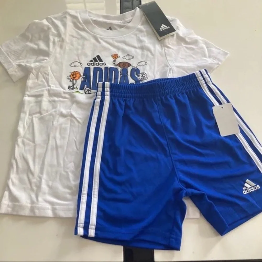 Adidas ACTIVE SHORTS SET 5121 - Picture 1 of 4